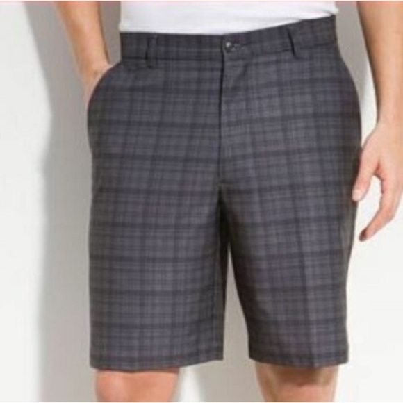 Pebble Beach Performance Plaid Shorts - Picture 1 of 5